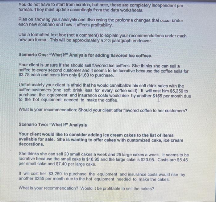 how her business will perform the first year in business. She has