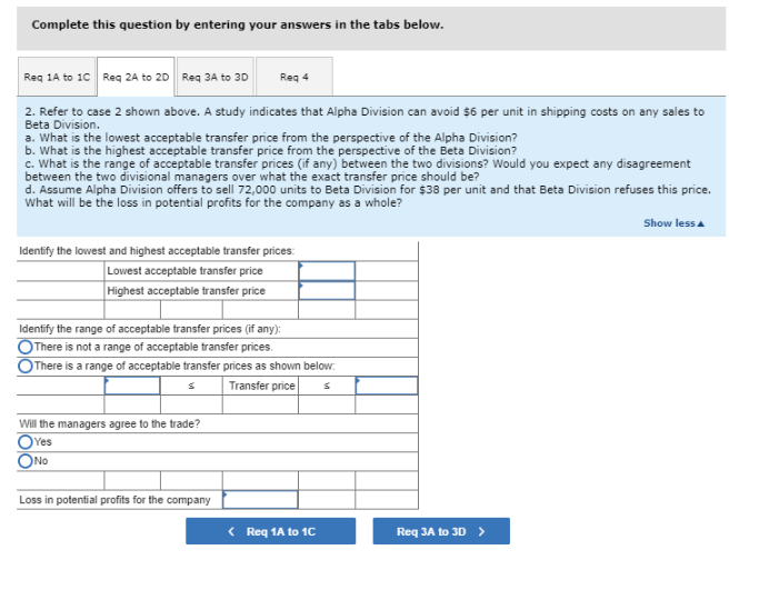 both divisions are evaluated based on their own divisions return on investment