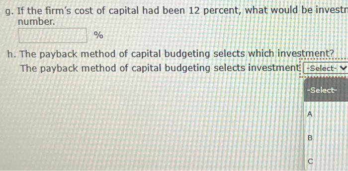 not mutually exclusive and there are no budget restrictions. What is the