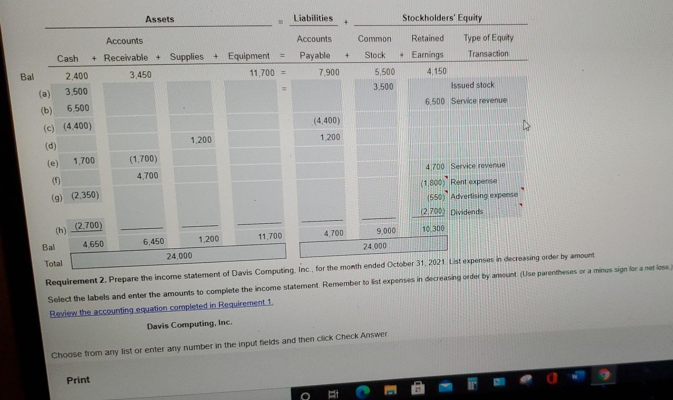 2021 Add: Subtotal Less: Choose from any list or enter any number