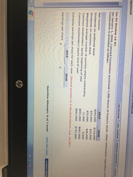  CALCULATOR FULL SCREEN PRINTER VERSION Do It! Review 14-03 On January