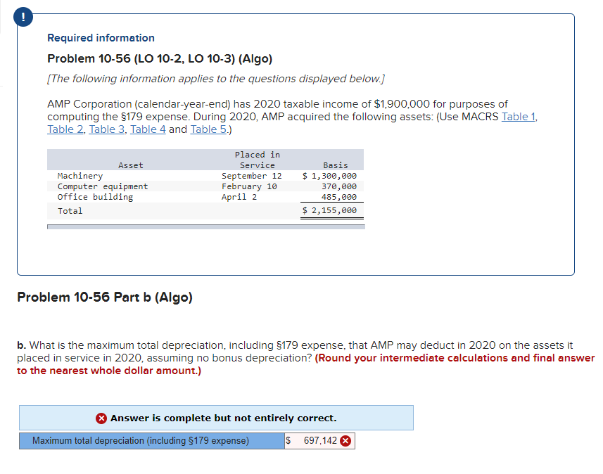 following information applies to the questions displayed below.] AMP Corporation (calendar-year-end) has