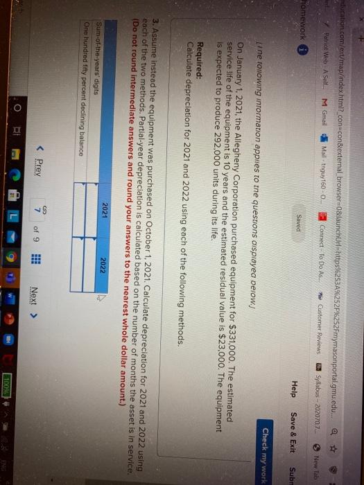 30 Required information [The following information applies to the questions displayed below.]