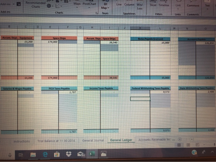 in accounts payable and accounts receivable subsidiary ledgers, respectively. You will need