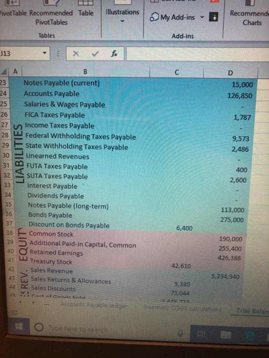 Revenues 146 147 200 211 213 215 217 225 226 230 232