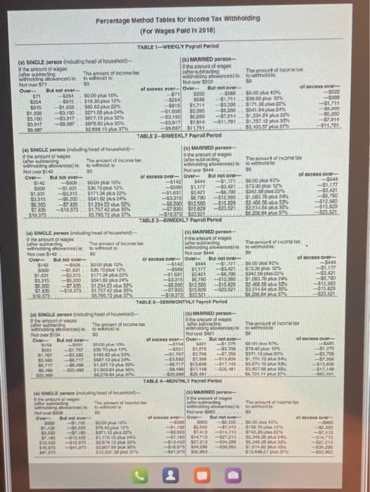 (FIT) may be incorrect. Larren is paid a salary of $3,500 weekly.