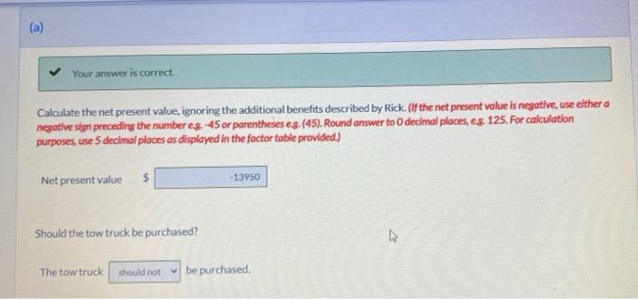 tow truck, and the $60,000 price tag for a new truck would