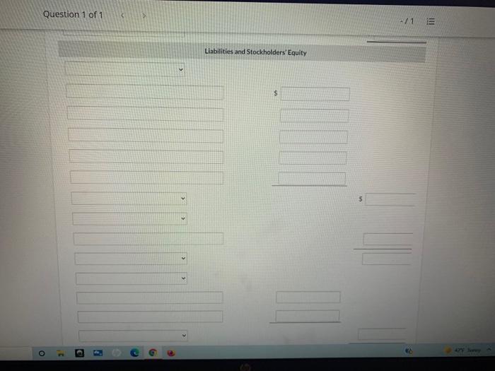 Supplies 720 Accounts payable $400 Unearned service revenue 1.140 Common stock 3,780