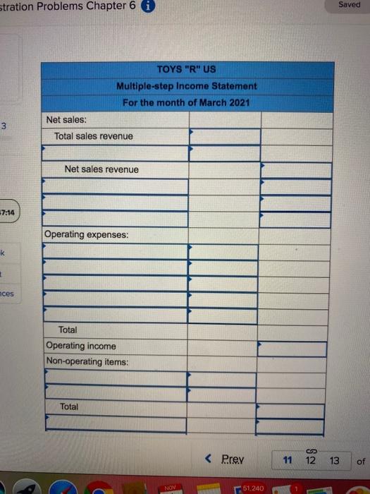 the inventory turnover ratio and gross profit ratio (LO6-2, 6-7) [The following