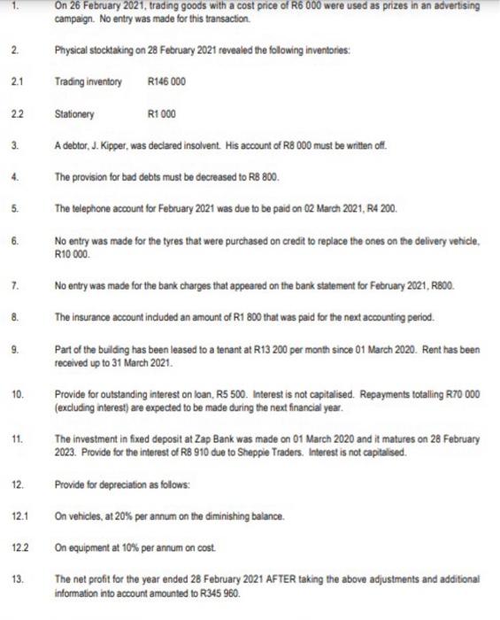 (R) Credit (R) Balance sheet accounts section Capital 1 653 538 Drawings