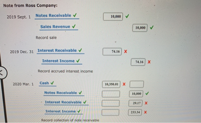 to small businesses. Yarnell engaged in the following activities involving notes receivable: