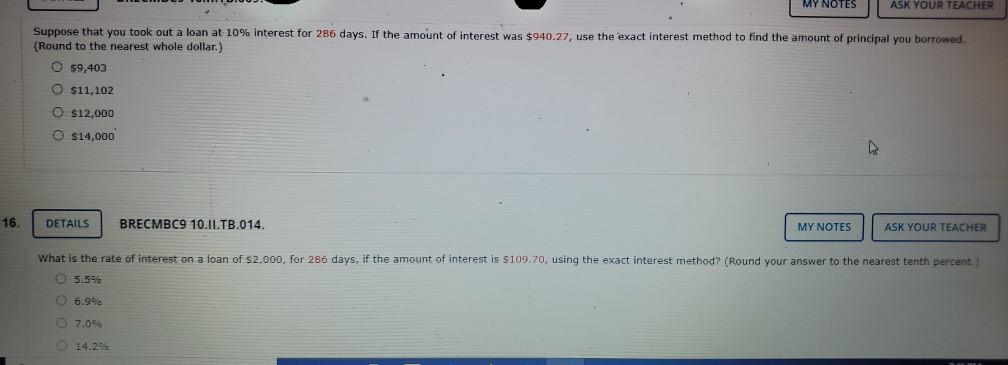 loan of $2,500 at 13.5% interest, for 84 months. Use the formula