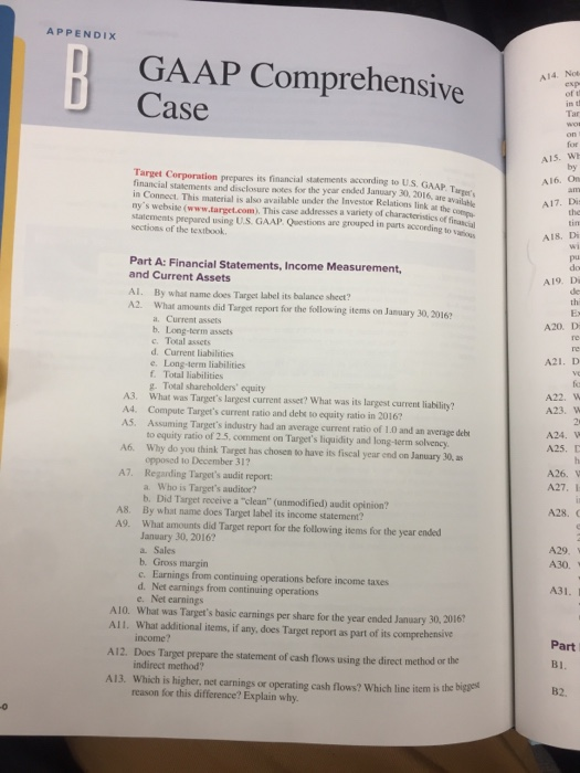  APPENDIX D GAAP Comprehensive A14. Not exp of t Case Tar