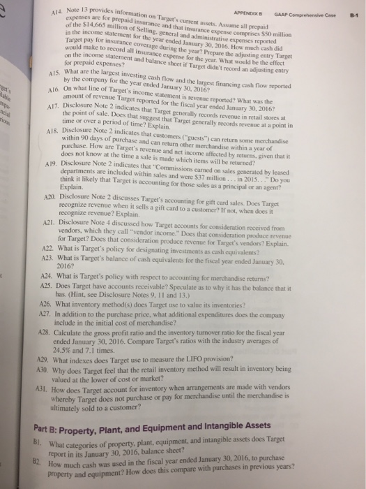 for Target Corporation prepares its financial statements axcording to US. GAAP T