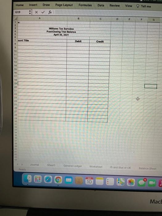 Chapter 4 of this booklet to complete the activities for the month