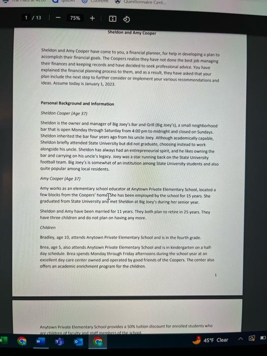 Amy has asked you to comment on her TSA plan performance. Specifically,