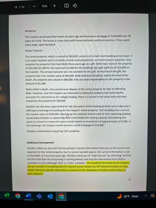 give your analysis, reccomendations and detailed support. (attached are the case facts)