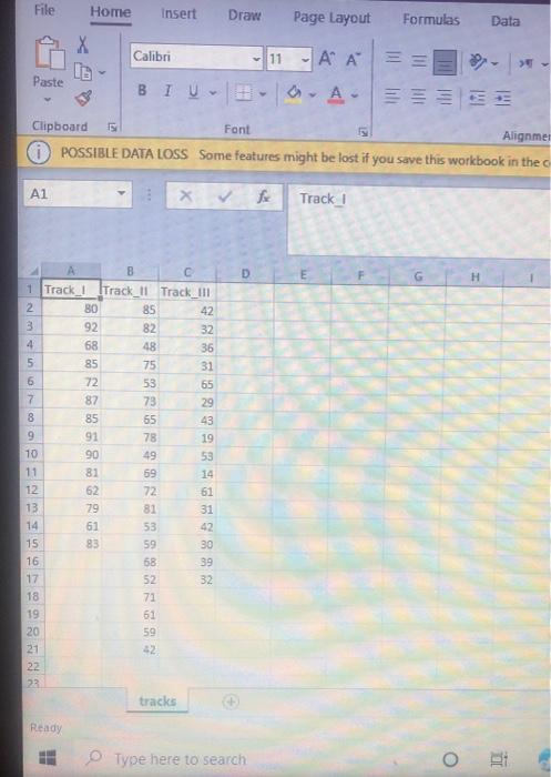  File Home Insert Draw Page Layout Formulas Data Calibri 11 '