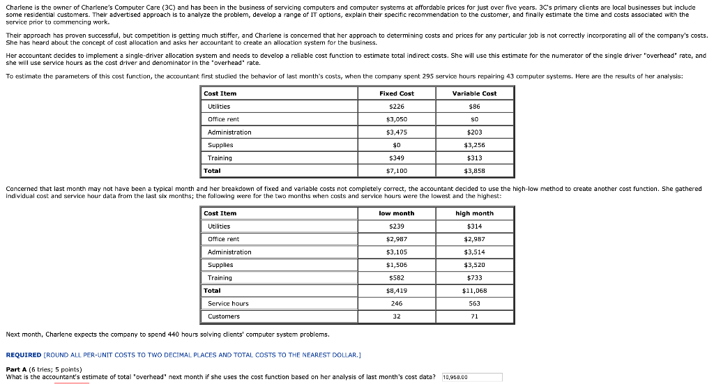  Need help answering A. The answer in there right now is