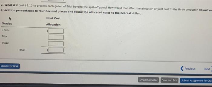 of the the product is as follows: Further Processing Eventual Market Product