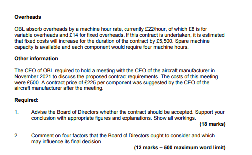 manufacturer of specialist electronic components, selling much of its output to both