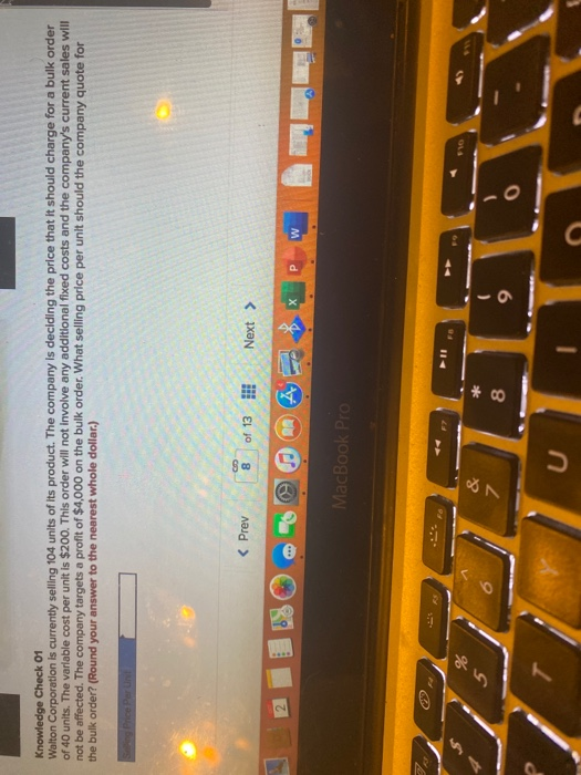 costs, fixed costs, selling price, and volume can be computed on an