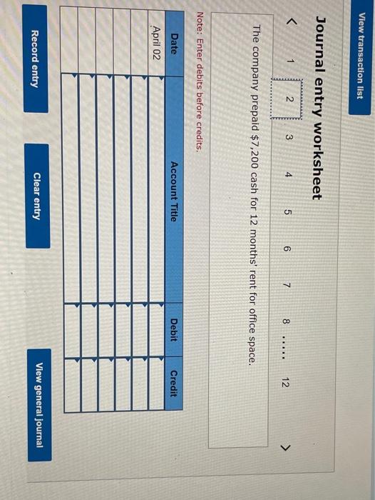 Th credit for the paid cash to paid S6.eea cash for the