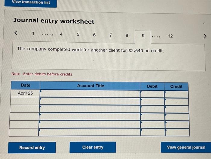 entries from part to the 'edger accounts, 3. Prepare a trial balance