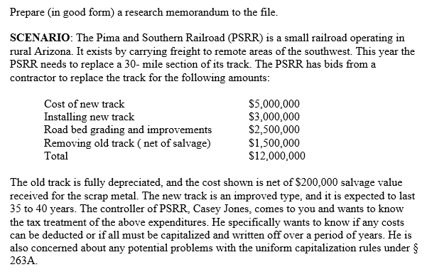 Please help me by writing a memo and take into consideration the