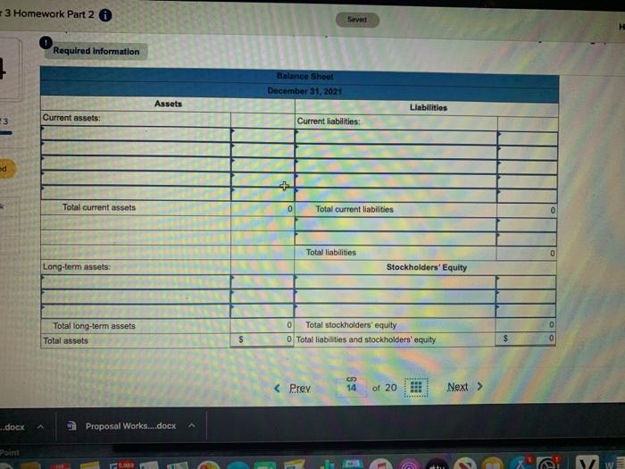 [The following information applies to the questions displayed below) The December 31,