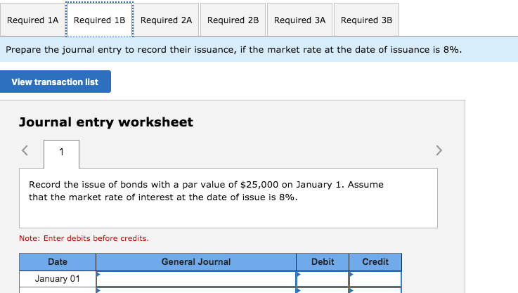 30 and December 31. The bonds have a $25,000 par value and