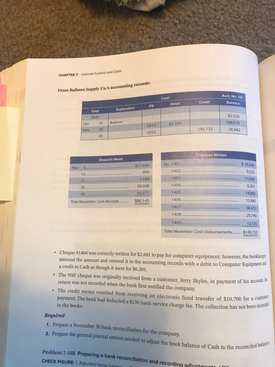 not be numbered sequentially. Describe three possible reasons that this eral possible