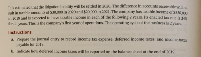 between the book sis and tax basis of the assets and liabilities