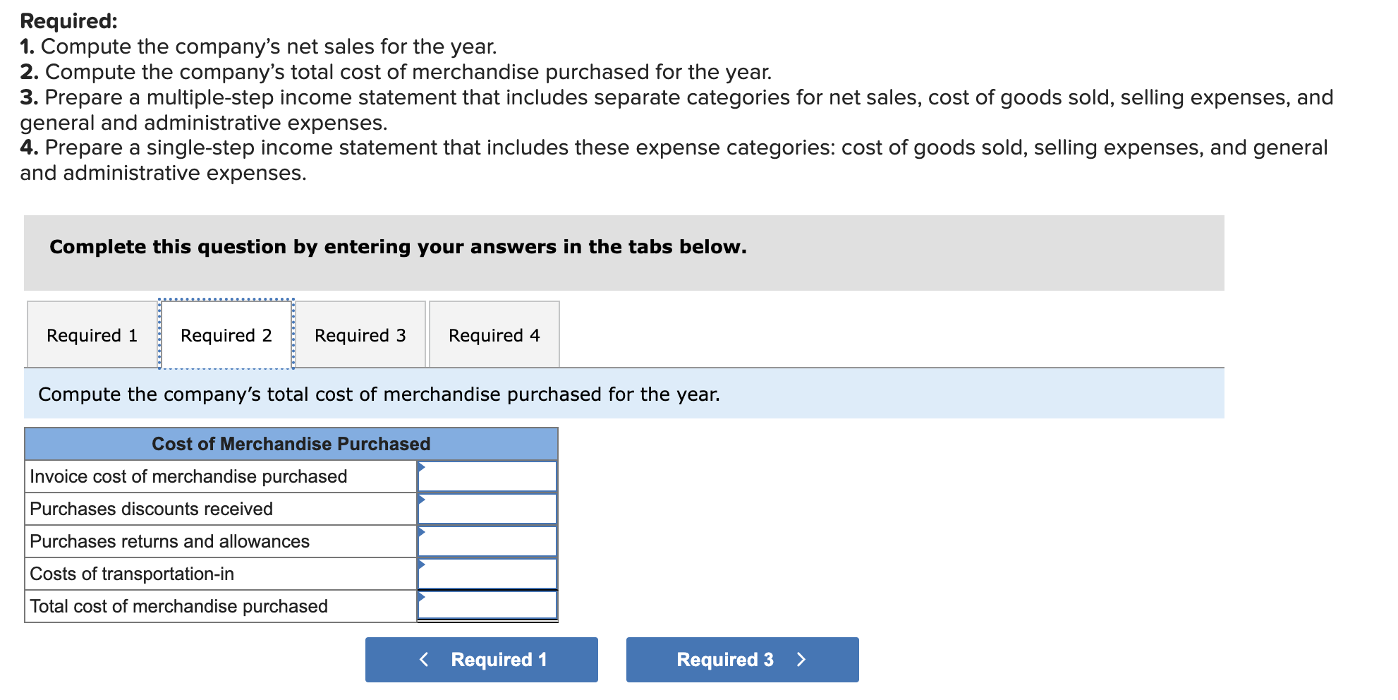 balances from its general ledger on August 31, its fiscal year-end, follows.