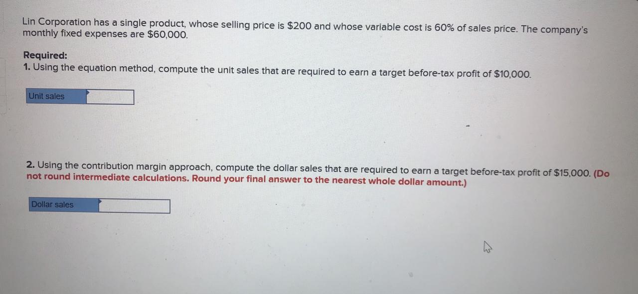 possible Hickory Company manufactures two products-14,000 units of Product Y and 6,000