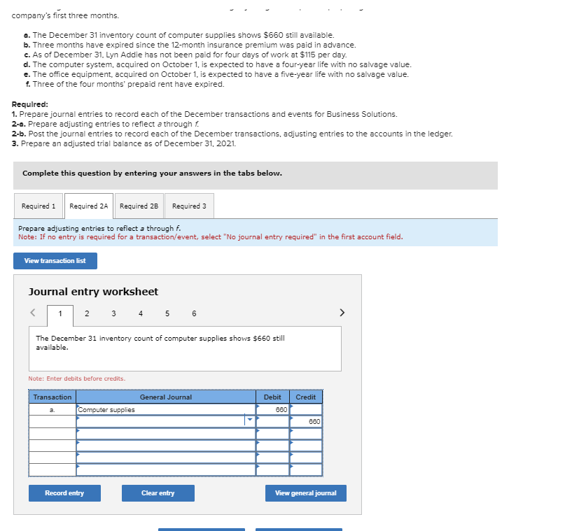  P 3 Serial Problem Business Solutions (Algo) LO P1, P2, P3,