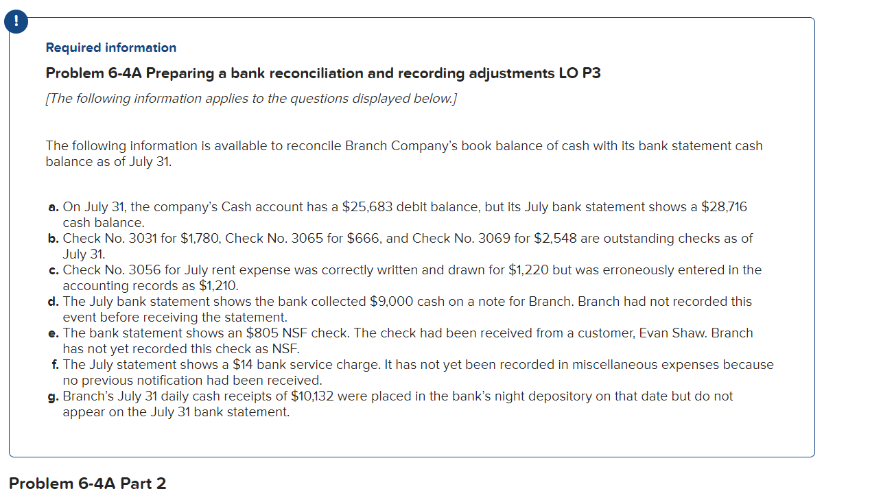 adjustments LO P3 (The following information applies to the questions displayed below.)