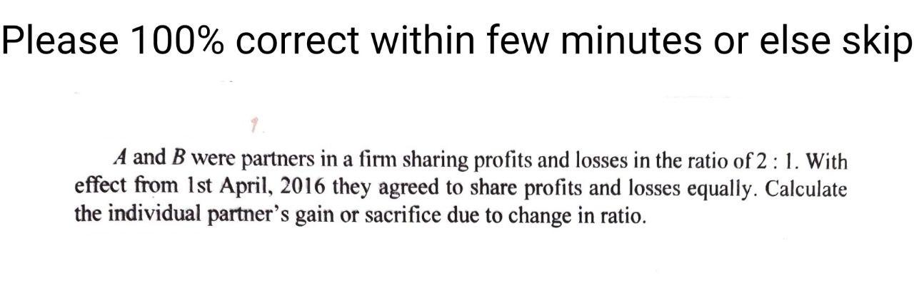 I need the answer as soon as possible Please 100% correct within