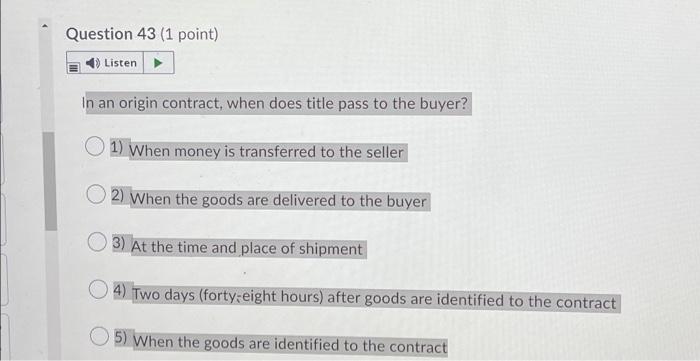 30 1) Only in person 2 33 2) Only in writing 3)