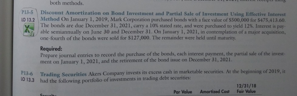 Please answer to question, P13-5. Thank you, J U U UUDICILLICCIPLS 115