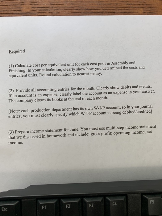  The question does not have incomplete data. Please see both pictures