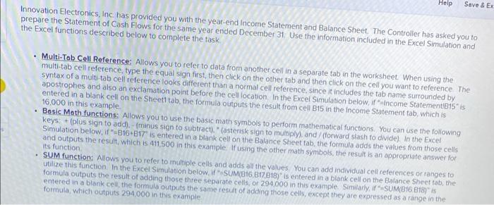  Help Save & EX Innovation Electronics, Inc. has provided you with