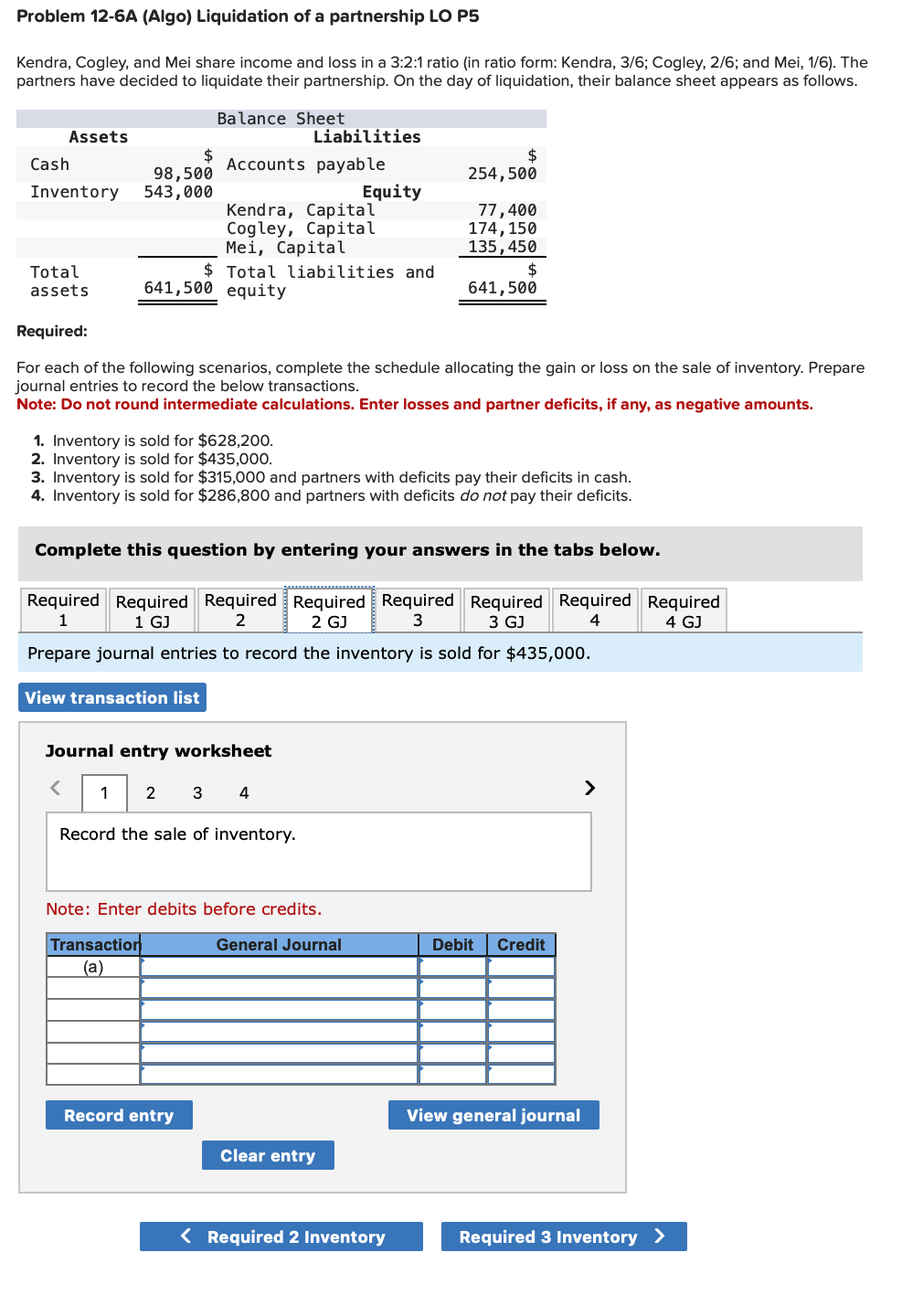 partnership. On the day of liquidation, their balance sheet appears as follows.