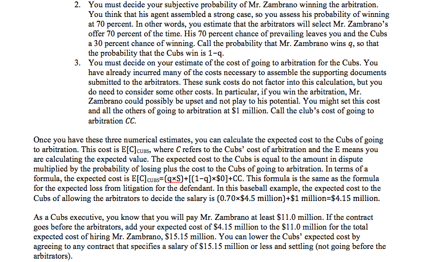 an impasse: The seller wants a higher price, but the buyer is