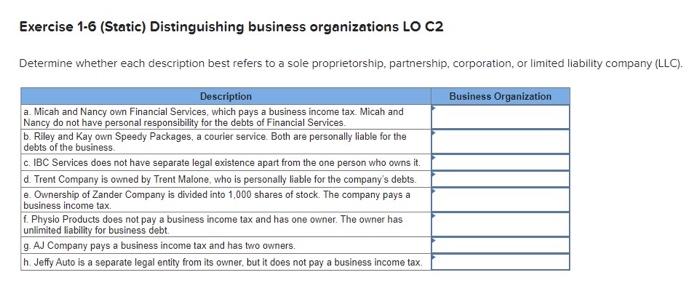 the accounting equation to compute the missing financial statement amounts. Company Assets