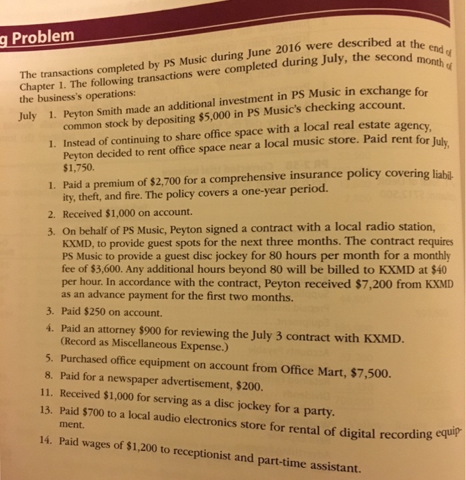 I need solutions for continuing problem pg. 98-99 book Financial accounting 13e