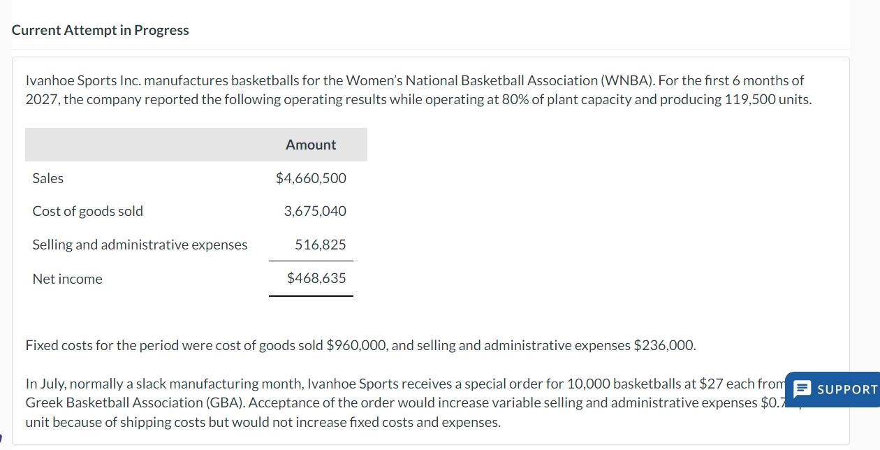  Current Attempt in Progress During June, raw materials purchased on account