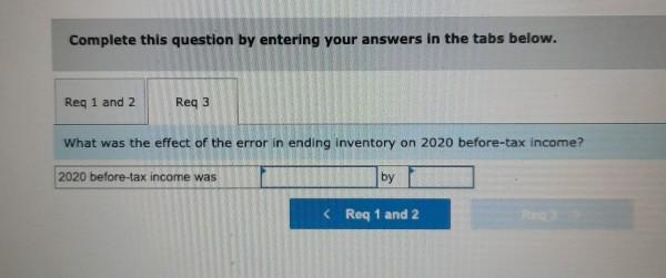ending inventory on December 31, 2021, its fiscal-year end, based on a