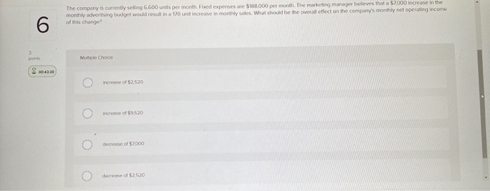 00.4428 $1,810 $5.160 O' $26.840 $87000 Data concerning Dotazio Corporation's single product