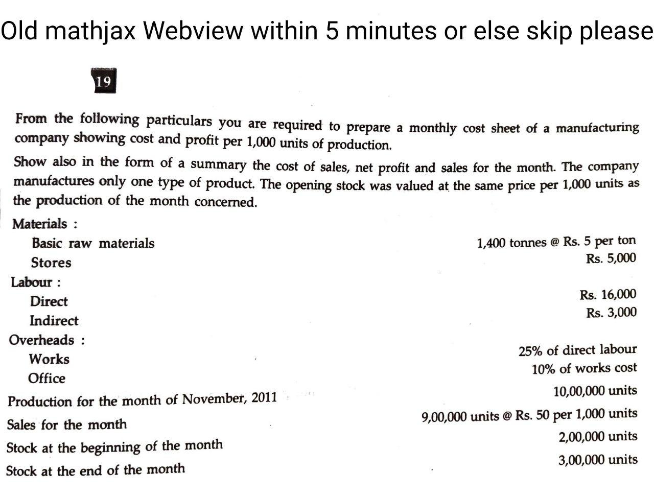  Old mathjax Webview within 5 minutes or else skip please 19